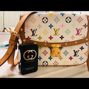 Authentic Louis Vuitton crossbody bag multicolored